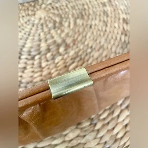 HOBO Vintage Top Handle Frame Bag/Clutch - Picture 5 of 6